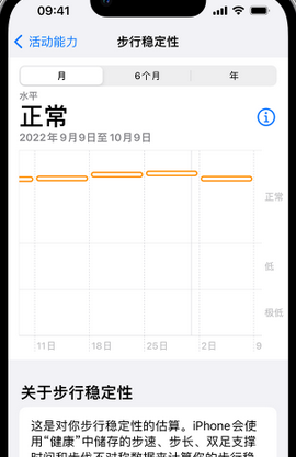 滁州iPhone手机维修如何在iPhone开启'步行稳定性通知'